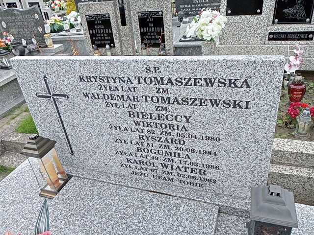 Wiktoria Bielecka Radzyń Podlaski - Grobonet - Wyszukiwarka osób pochowanych