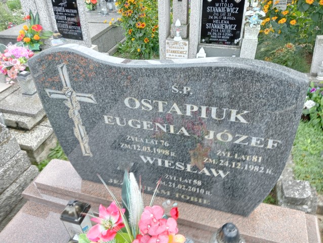 Józef Ostapiuk Radzyń Podlaski - Grobonet - Wyszukiwarka osób pochowanych