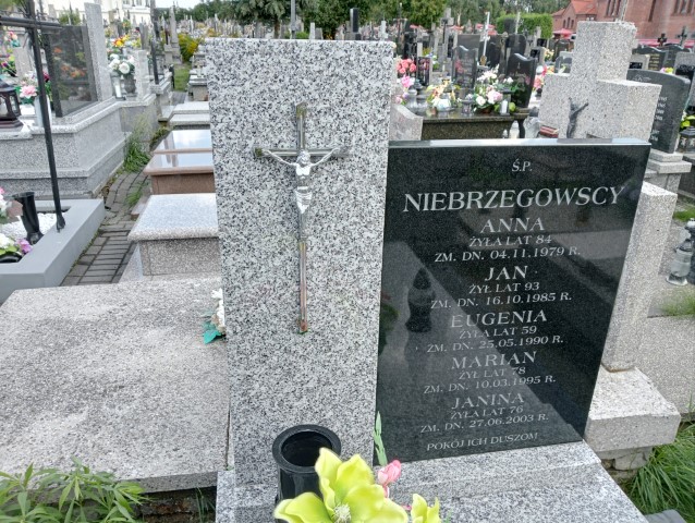 Eugenia Niebrzegowska Radzyń Podlaski - Grobonet - Wyszukiwarka osób pochowanych
