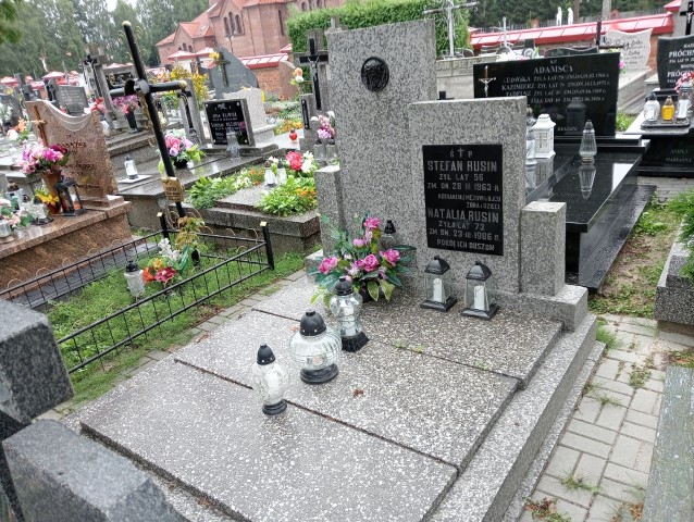 Grób Stefan Rusin