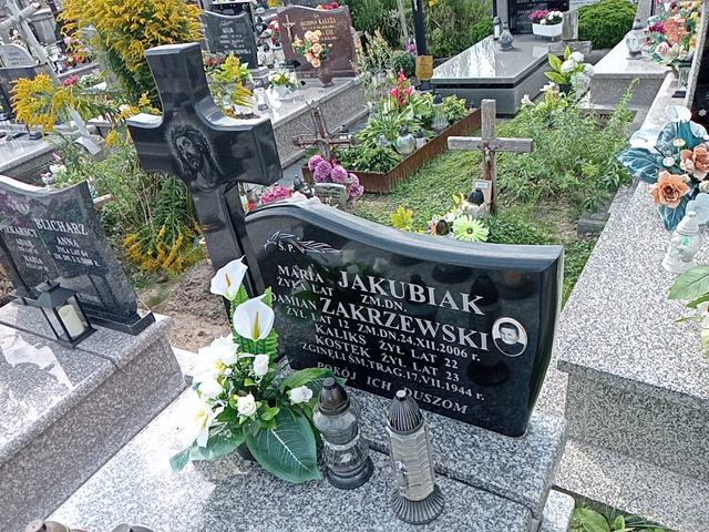 Damian Zakrzewski Radzyń Podlaski - Grobonet - Wyszukiwarka osób pochowanych