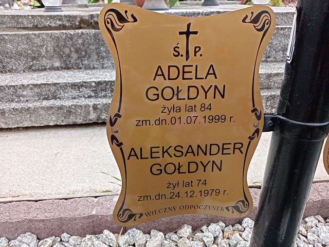 Aleksander Gołdyn Radzyń Podlaski - Grobonet - Wyszukiwarka osób pochowanych