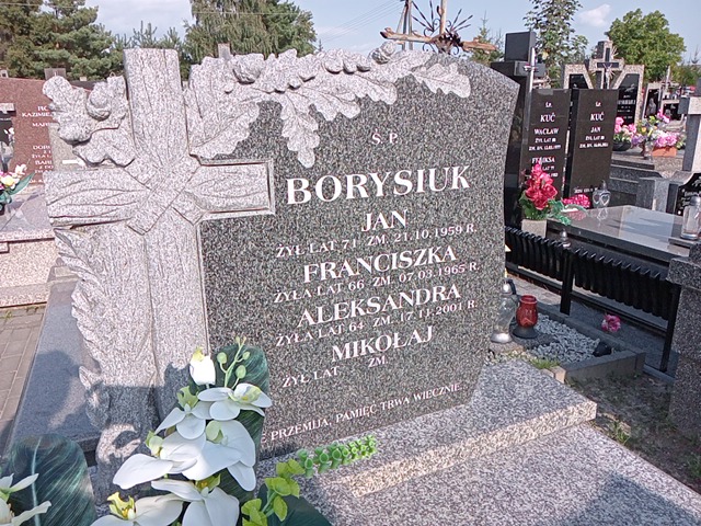 Jan Borysiuk Radzyń Podlaski - Grobonet - Wyszukiwarka osób pochowanych