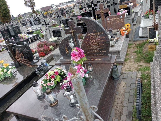 Grób Elżbieta Żurawska